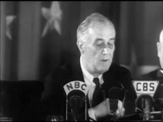 FDR Discusses his Dog Fala