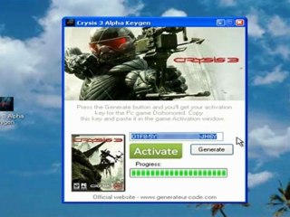Crysis 3 Alpha Générateur code