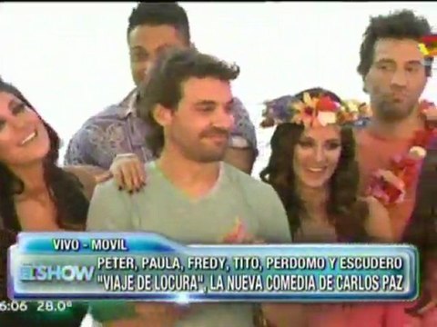 Pedro y Paula en Este es el Show 2 (back fotos viaje de locura) - 01 de Noviembre