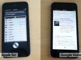 Comparatif : Google Voice Search Vs. Siri iPhone