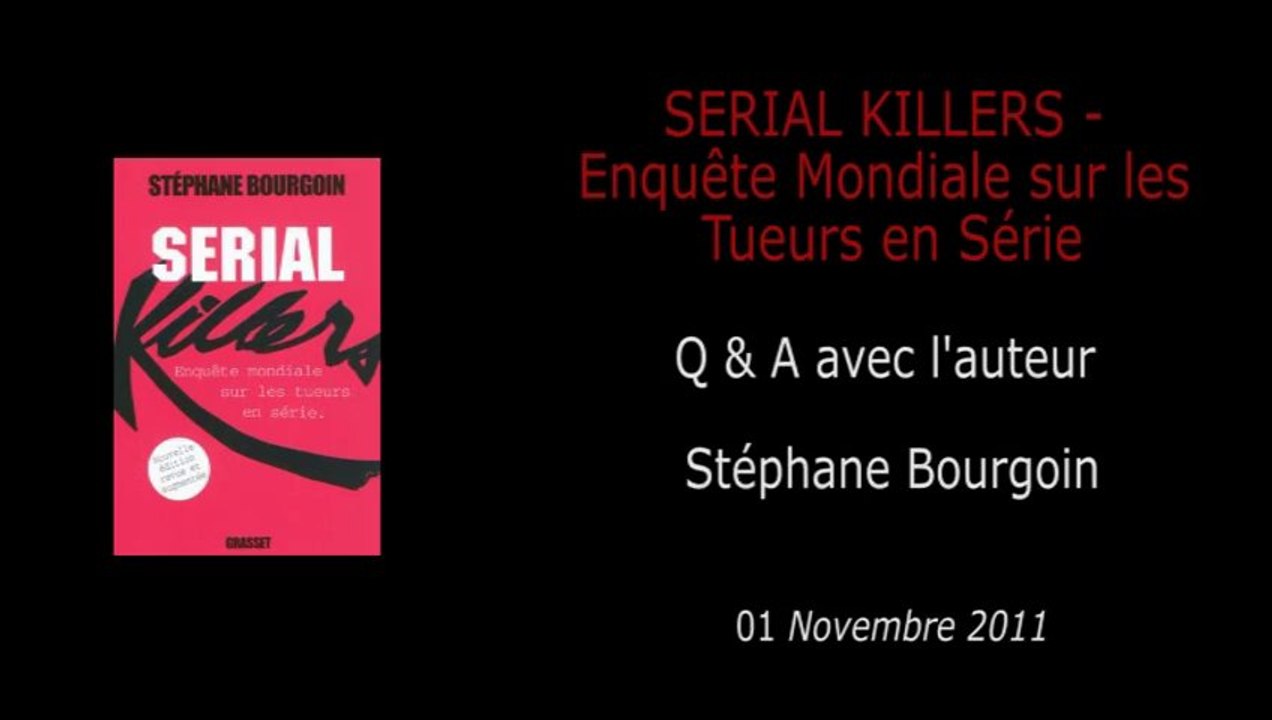 2011-11-01 - Q&A avec Stéphane Bourgoin