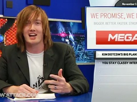 Army of Two: The Devils Cartel Dated, Sly Cooper Plays Dress Up, and Kim Dotcom's Next Site - Hard News Clip