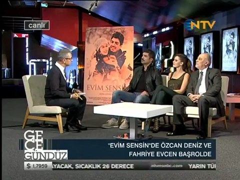 Özcan Deniz ve Fahriye Evcen - Gece Gündüz Evim Sensin / 31.10.2012