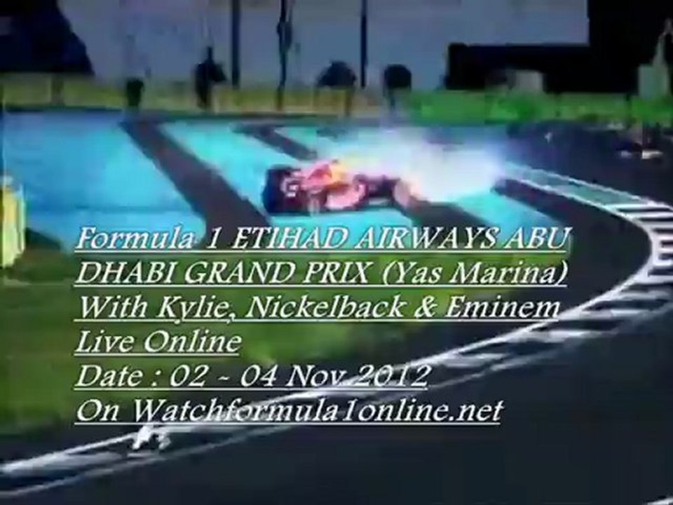 F1 Etihad Airways ABU DHABI GP Live Action