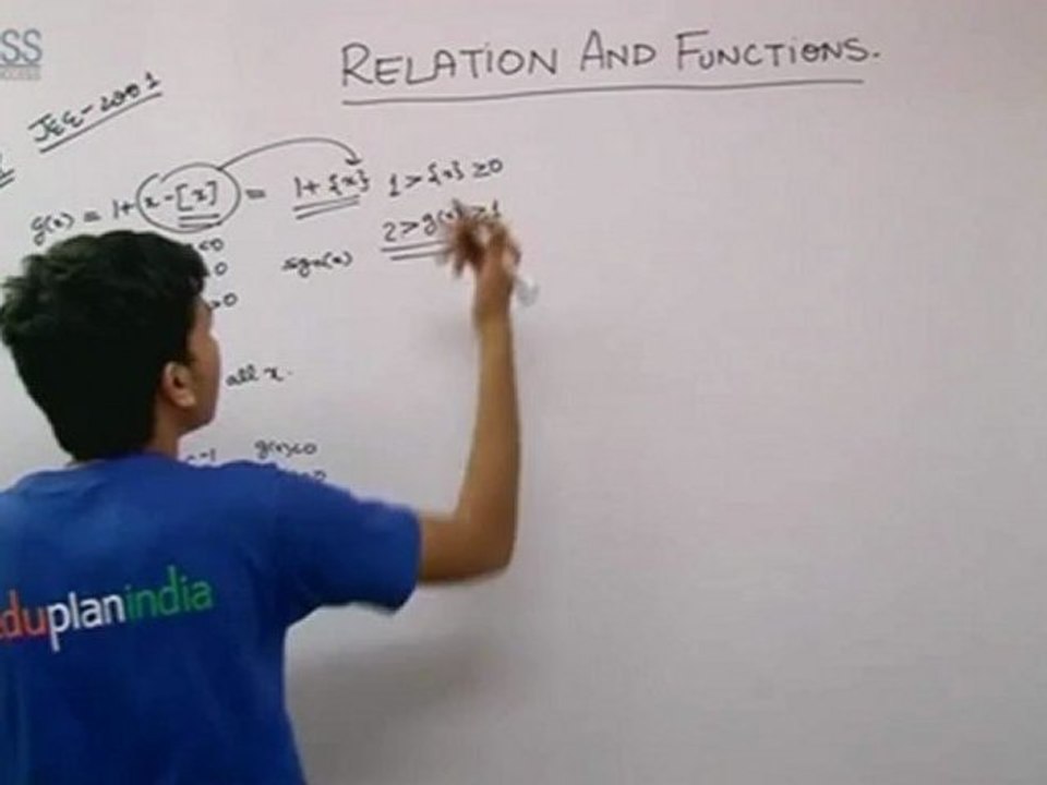 relation and function advance
