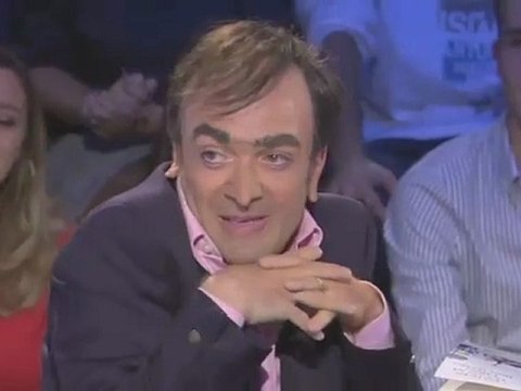 Jonathan Lambert en Eric Zemmour dans On n'est pas couché