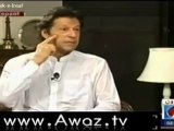 Imran Khan ... Understanding Between PTI and Jamat-e-Islami (July 6, 2012)