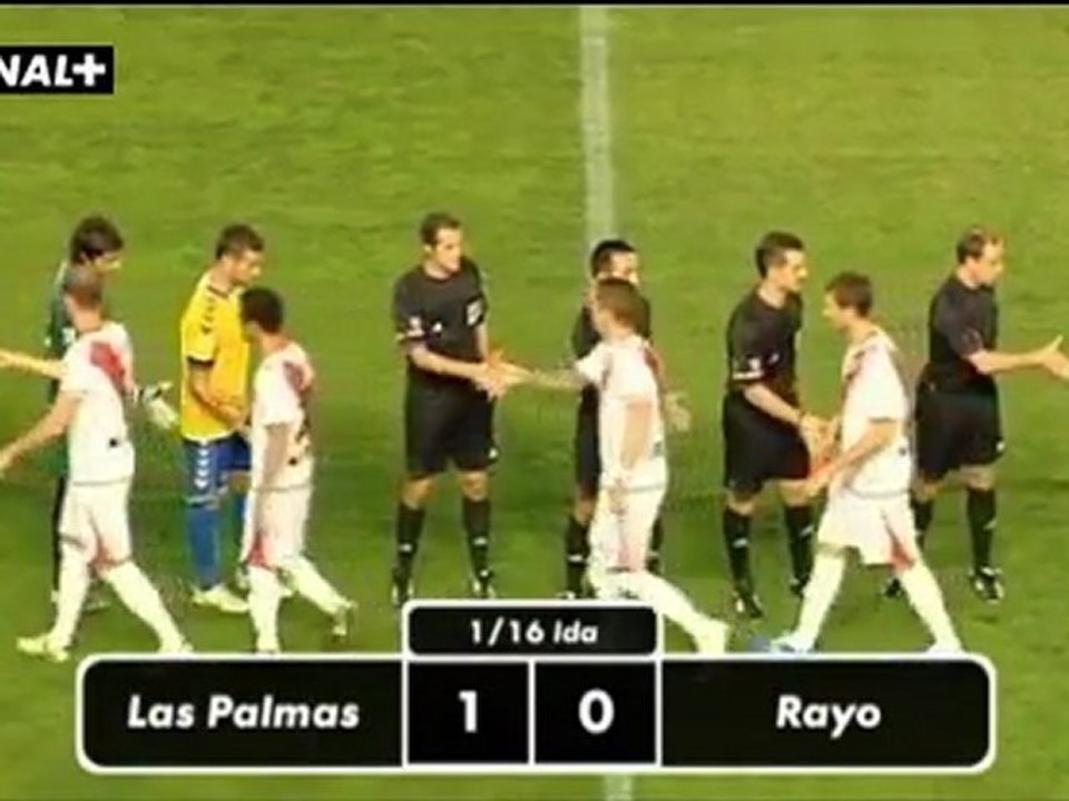 Copa del Rey  Las Palmas 1  Rayo 0