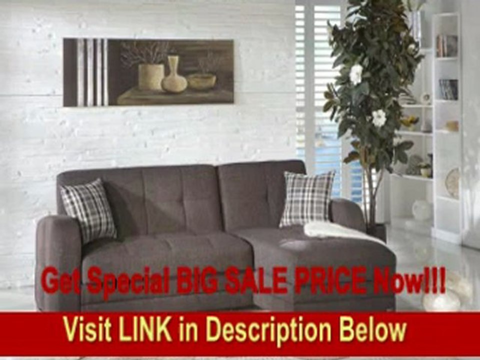 BEST BUY Istikbal Kubo Sectional Sofa Andre Dark Brown - Sectional Sofa Bed