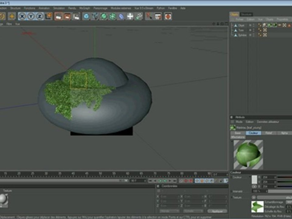 Tuto Ivy Generator pour C4D