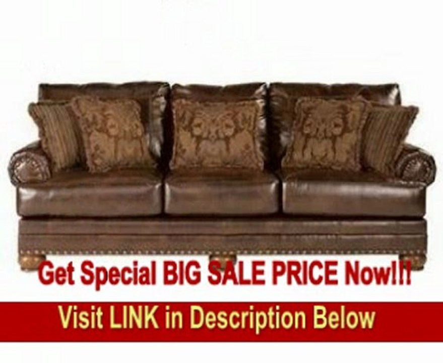 Traditional Antique DuraBlend Living Room Sofa FOR SALE