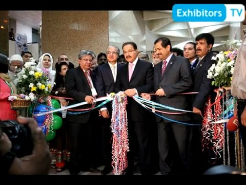 Federal Minister for Commerce - Government of Pakistan, Mr. Makhdoom Amin Fahim inaugurated 7th Expo Pakistan 2012 (Exhibitors TV)
