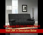 SPECIAL DISCOUNT Lincoln Convertible Sofa Sleeper w/ Under Storage - Black