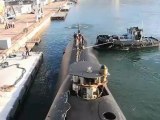 Retour à Toulon du sous-marin nucléaire le «Saphir»
