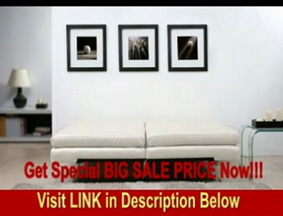 Gold Sparrow Memphis White Double Cushion Futon Sofa Bed REVIEW