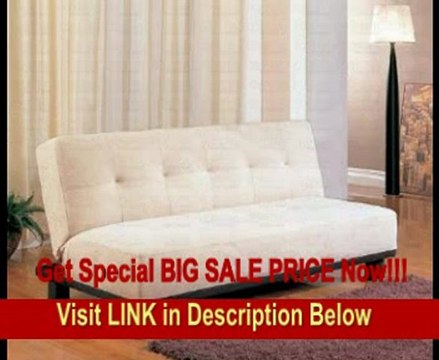 BEST PRICE Beige Finish Futon Sofa Bed Klik Klak by Coaster Furniture