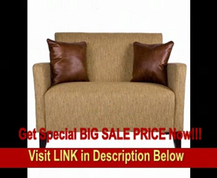 angelo:HOME Sutton Loveseat, Natural Khaki Tan REVIEW
