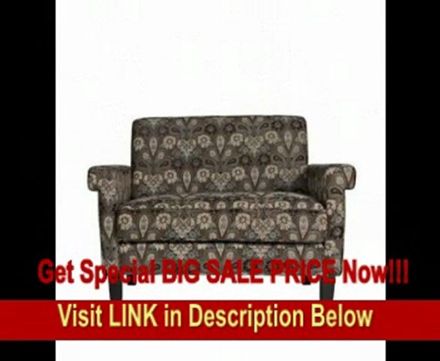 BEST BUY angelo:HOME Ennis Vintage Brown and Blue Floral Garden Loveseat