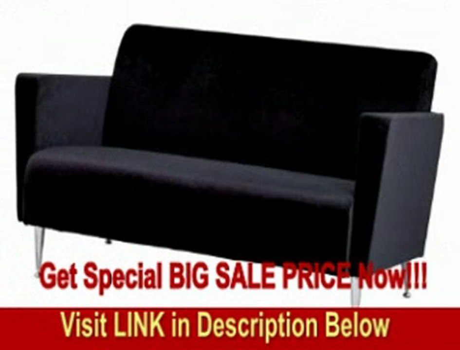 SPECIAL DISCOUNT Adesso Memphis Sofa, Black