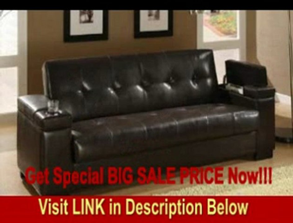 San Diego Faux Leather Convertible Sofa REVIEW