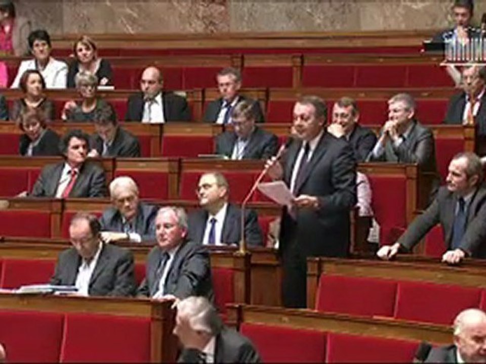 Question au gouvernement sur le thème de la justice.