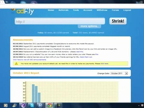 How to make money Easily Quick and Fast with Adf.ly 1500$ per month!! (signup link given in description) -