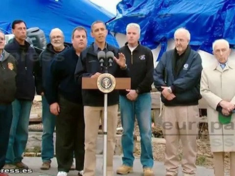 Obama toma impulso tras el paso de 'Sandy'