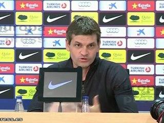 'Tito' espera que Messi pueda jugar contra el Celta