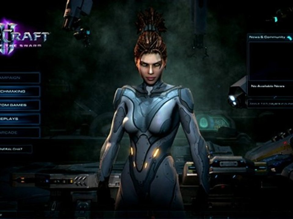 Nouvelle interface Heart of the Swarm
