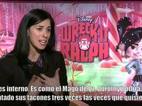 Entrevista con Sarah Silverman, protagonista de Ralph El Demoledor (Wreck-It Ralph)