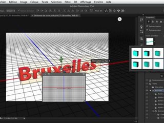 Adobe Photoshop CS6 : Déformation du texte en 3D