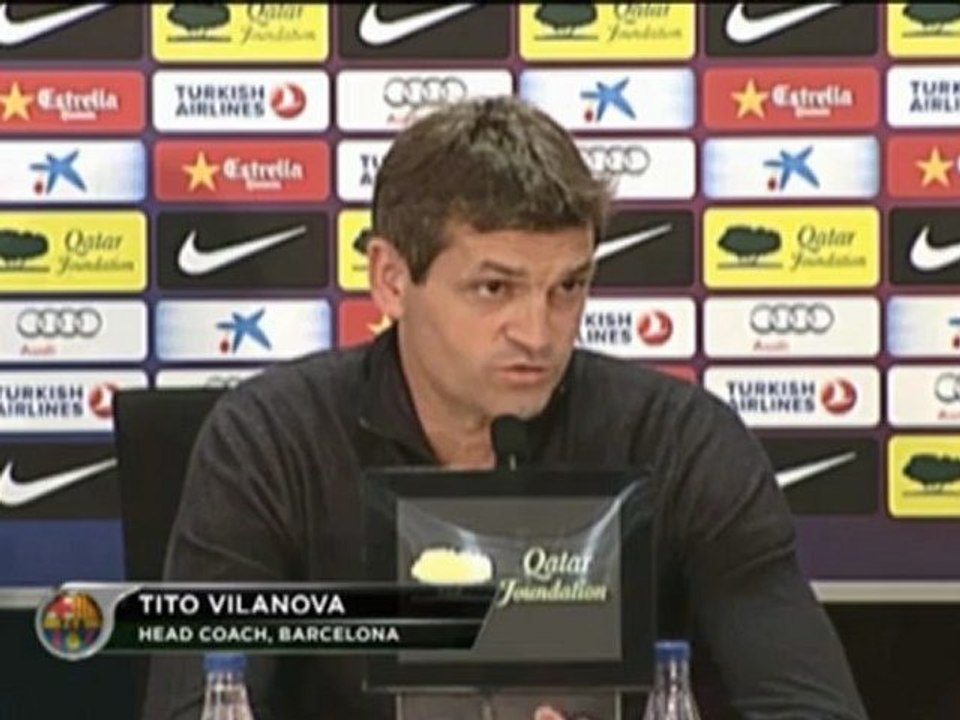 Vilanova: Uns gefällt, wenn der Gegner nicht mauert