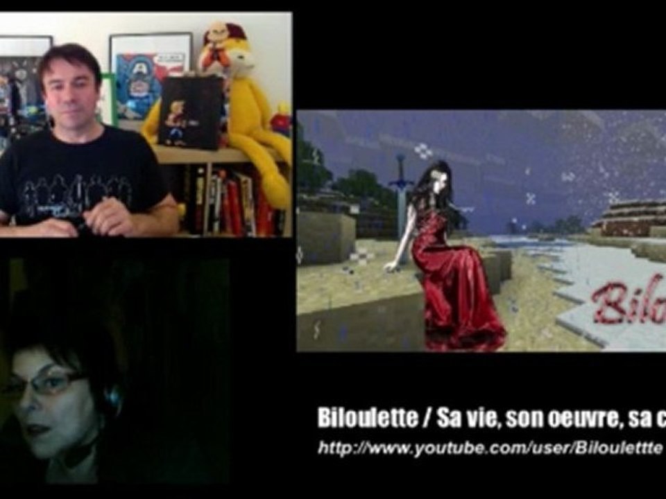 Biloulette / sa vie, son oeuvre et Minecraft  - 29/10 émission 16 partie 5