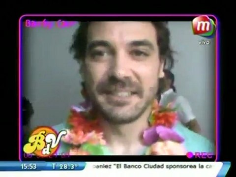 Pedro y Paula nota en BDV (back Viaje de Locura) - 02 de Noviembre