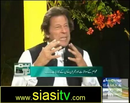 Hum Log (Imran Khan Exclusive Interview) 2nd November 2012