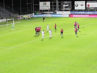 Clermont-EAG 1-2 les buts