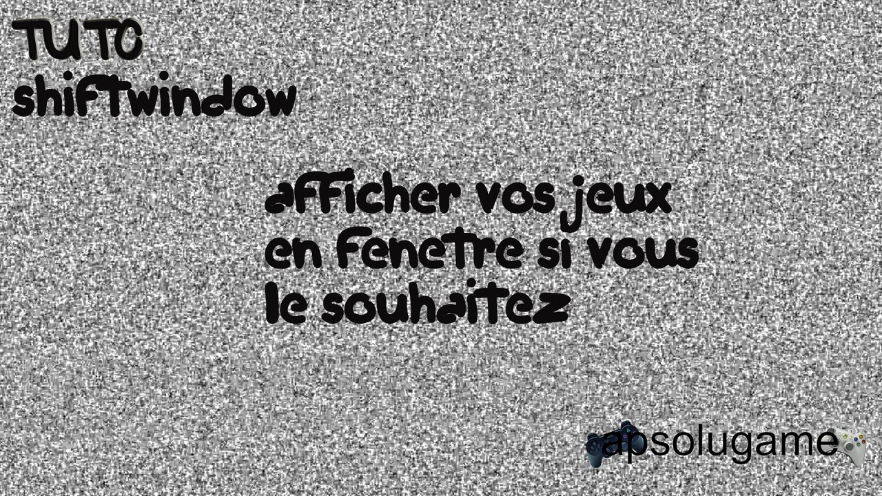 tuto - shiftwindow