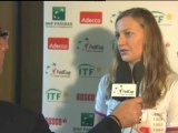 Kvitova: ''Necesitamos 3 puntos y ese será nuestro objetivo''