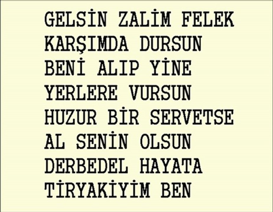 FERDİ TAYFUR TİRYAKİ