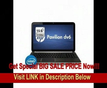 HP Pavilion dv6t dv6tqe Quad Edition Laptop - Windows 7 Home Premium 64-bit, 2nd generation Intel Core i7-2630QM 2.0 GHz, 6GB DDR3 Ram, 750GB HD, 1GB ATI Mobility Radeon HD 6490M GDDR5 graphics, SuperMulti 8X DVD+/-R/RW, 15.6 diagonal High Definition