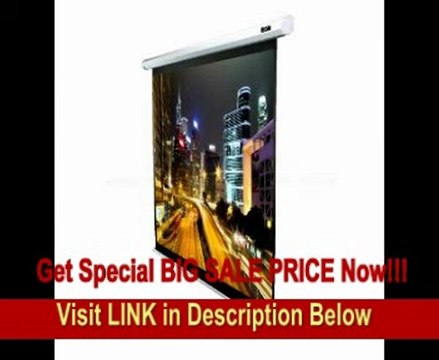 Elite Screens VMAX120XWH2-E24 VMAX2 Electric Projection Screen (120-Inch 16:9 Aspect Ratio) (24-Inch Drop)
