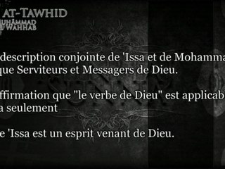 kitab tawhid - ch2 Du mérite du Tawhîd et des péchés qu'il permet d'expier