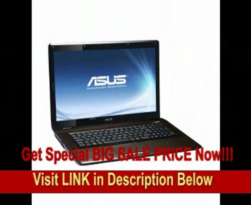 ASUS K72F-A1 17.3-Inch Versatile Entertainment Laptop (Dark Brown)