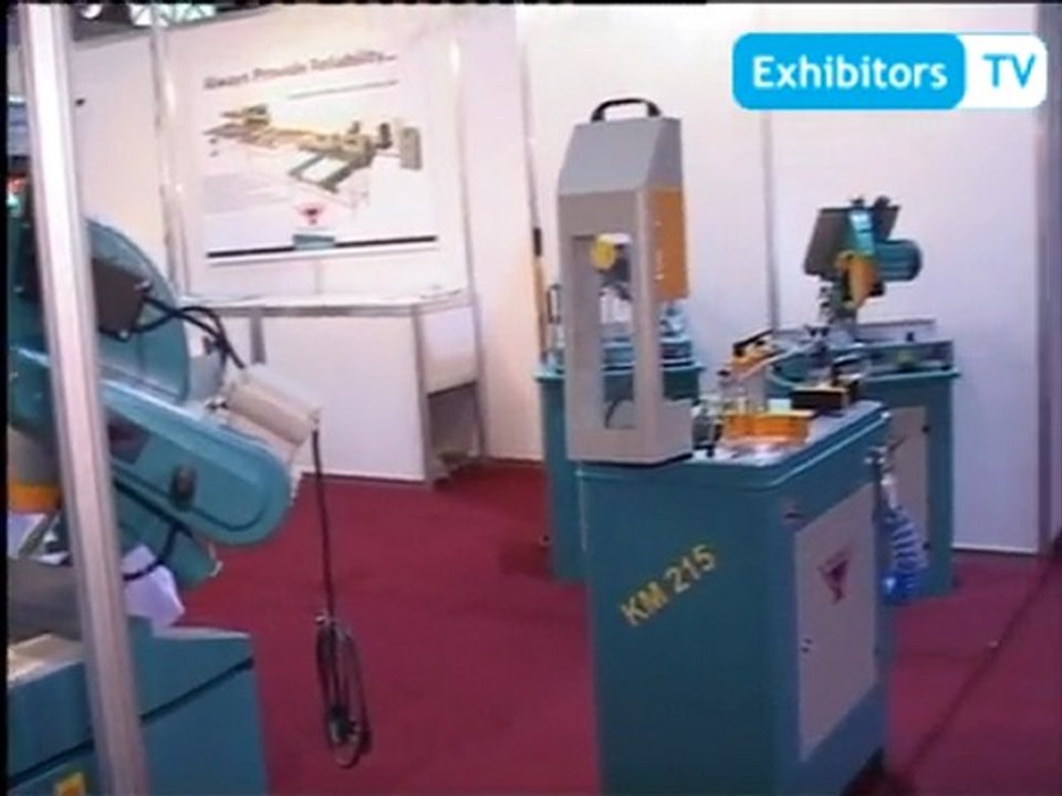 Yilmaz Machinery - Turkey promotes Machinery for UPVC and Aluminum (Exhibitors TV @ 8th Build Asia 2012)