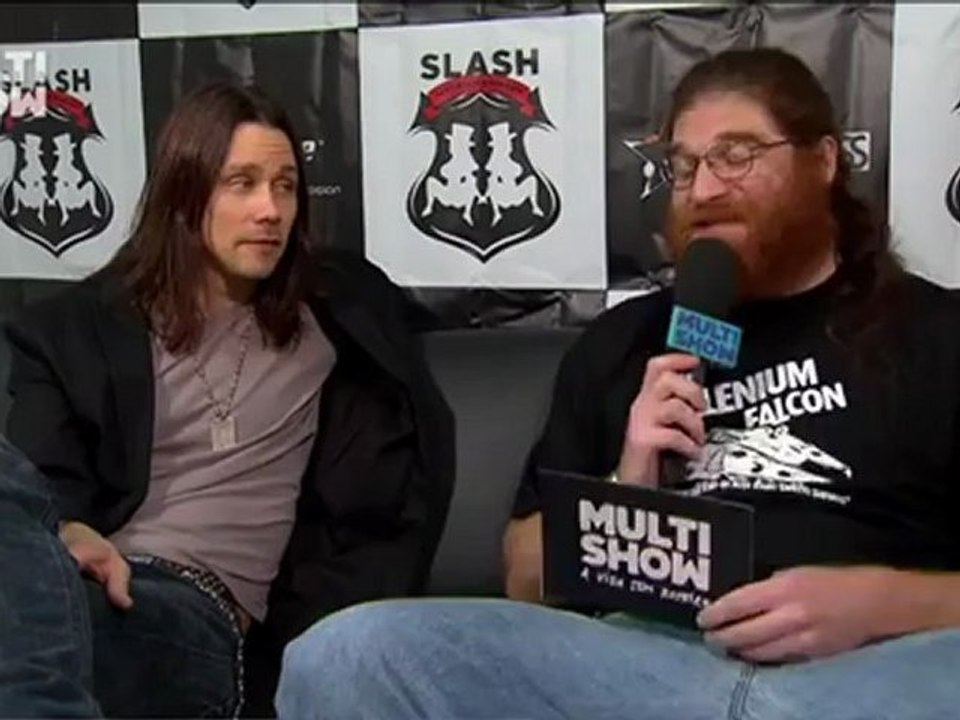 Myles Kennedy Interview before Rio gig 02/11/2012