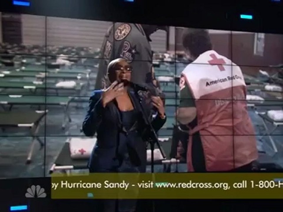 Mary J. Blige Performs "The Living Proof" Live | Hurricane Sandy Coming Together