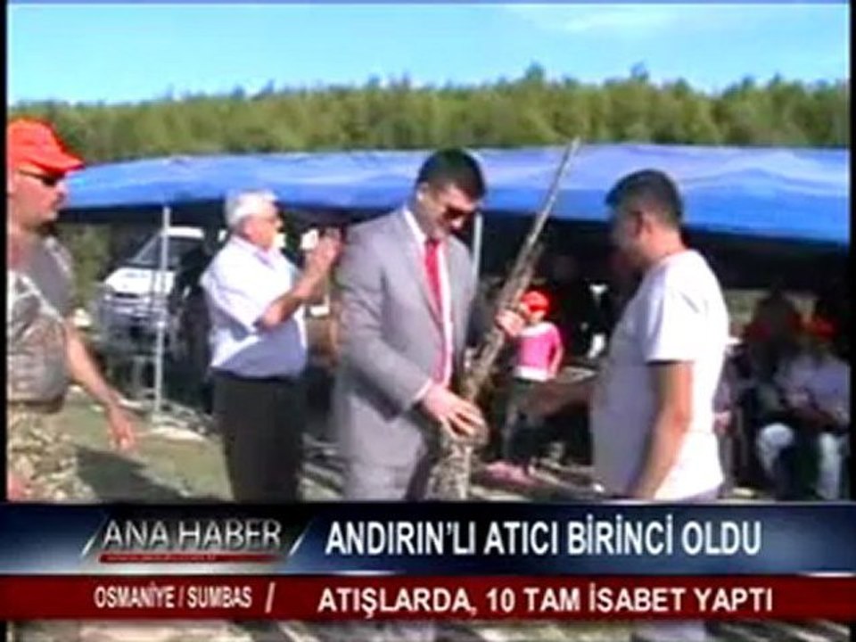ANDIRIN’LI ATICI BİRİNCİ OLDU