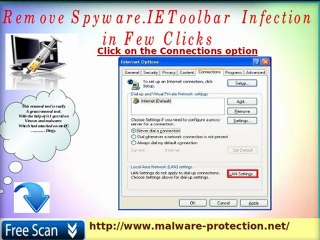 Remove Spyware.IEToolbar with simple steps