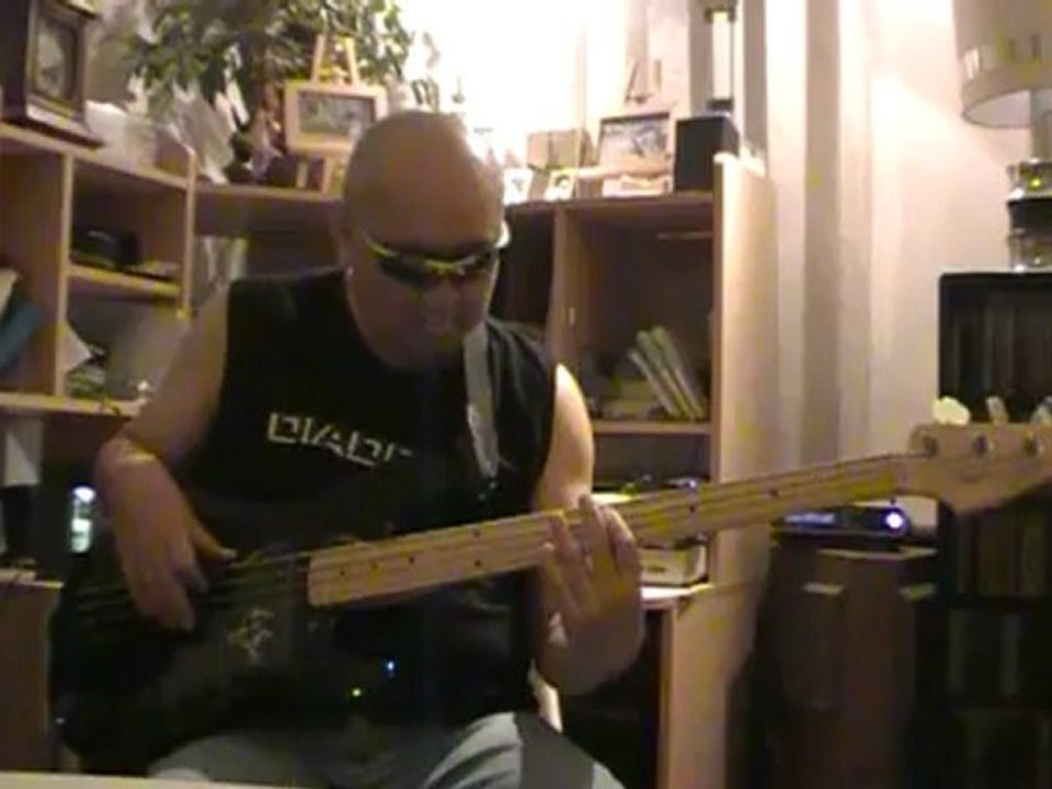 Purple Haze Jimi Hendrix Funkrock  basscover Bob Roha