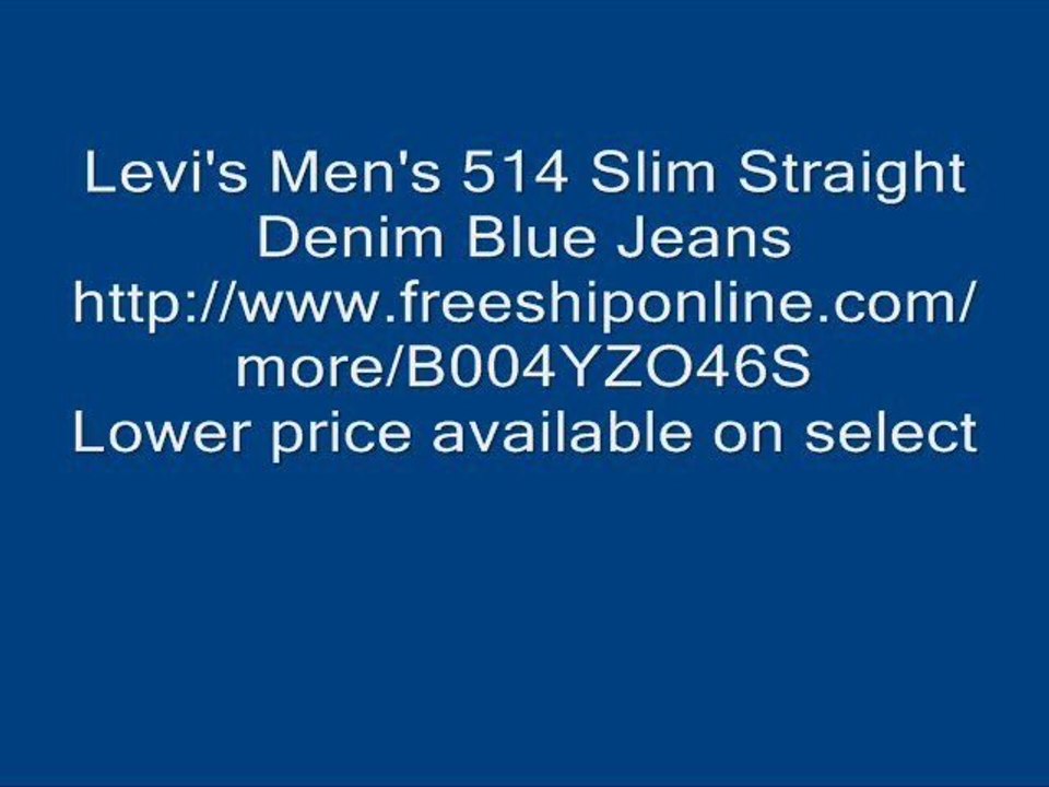 New Levi's 514 Jeans